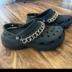 Platform crocs